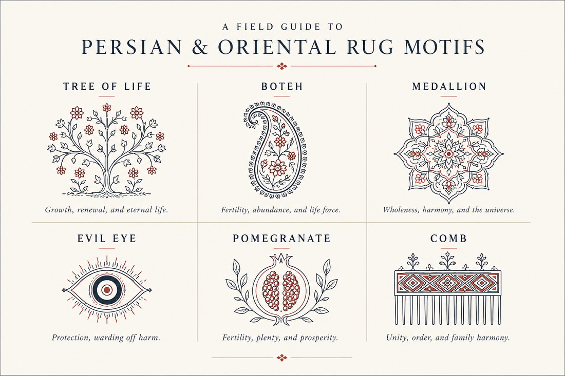 What Do Rug Symbols Mean? Motifs in Persian Rugs
