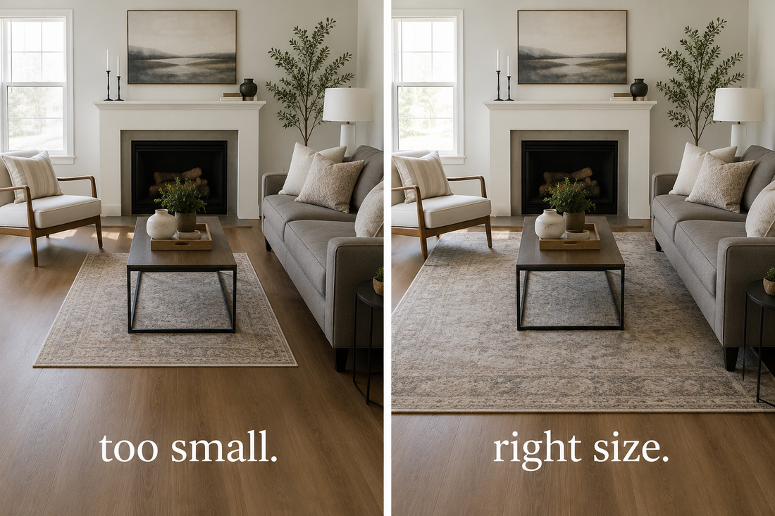 6 Rug Mistakes That Make a Room Look Off (How to Fix)