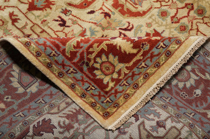 Ziegler rug, alternate corner showing pattern continuity