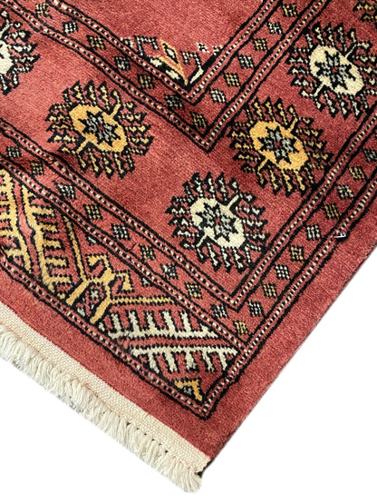 Bokhara 14-foot runner, second-half pattern continuity