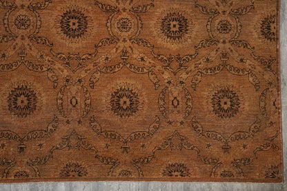 Transitional Chobi rug, secondary motif detail