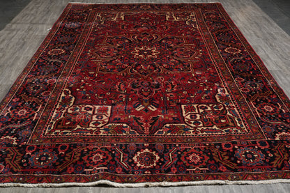 Sherabian-pattern rug, corner motif with semi-floral arabesques