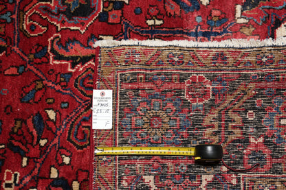 Sherabian-pattern rug, wide alternate-angle full layout