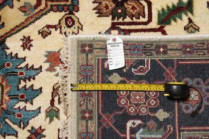 Heriz-Serapi-style rug, wide alternate-angle full layout