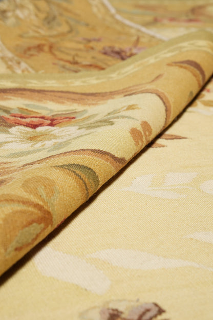 French Country Aubusson, third floral motif close-up