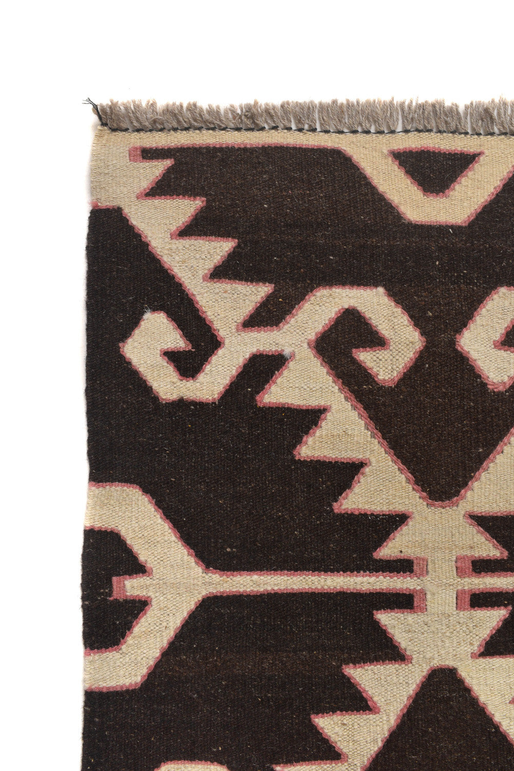 Modern Kilim, corner motif close-up