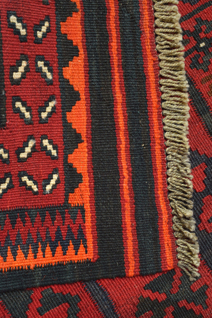 Oversize Afghan Kilim, secondary motif detail